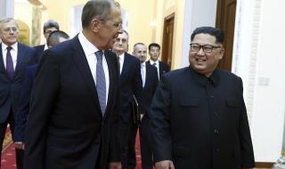 Лавров към Ким Чен-ун: Много здраве от Путин (СНИМКИ)