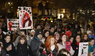 Protest against violence against women 