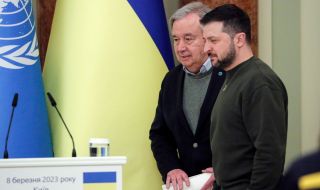 Зеленски и Гутериш призоваха за удължаване на зърнената сделка