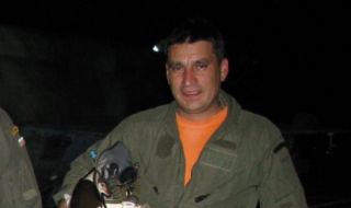 Майор Валентин Терзиев е изчезналият пилот, управлявал падналия МиГ-29