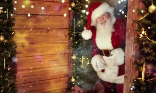 Мъж се прекръсти на Дядо Коледа (ВИДЕО)