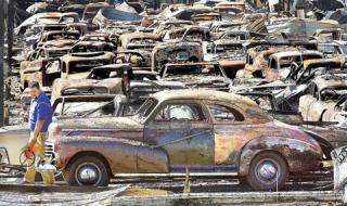 Пожар изпепели стотици класики в САЩ