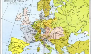 9 юни 1815 г. Виенският конгрес разделя Европа
