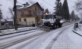 Обстановката в София на 25 декември към 11 часа