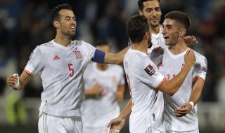 Испания взе победа над Косово с рационален футбол