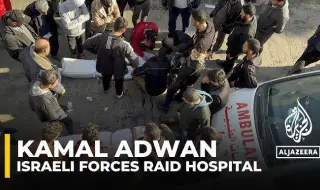  Израелски военни погребали живи палестинци в двора на болница "Камал Адуан" ВИДЕО