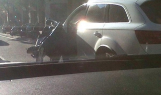 Aвтобус едва не уби играч на Барса