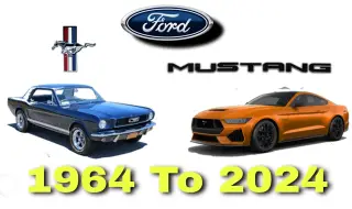 Днес Ford Mustang става на 60. Вижте еволюцията на една легенда (ВИДЕО)
