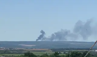 Евакуират село във Варненско заради голям пожар