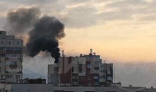 Спасиха мъж от горящ апартамент в столичния "Младост" (ВИДЕО)