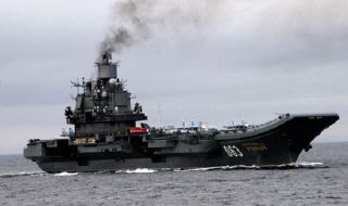 Русия модернизира самолетоносача си "Адмирал Кузнецов"