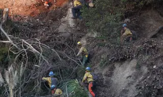 Los Angeles wildfires continue, threat remains 