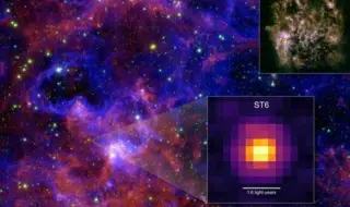 Сензационно: За първи път замразени съставки за живот са открити извън Млечния път