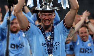 Холанд изрази радостта си от трофея в Шампионската лига с голяма пура