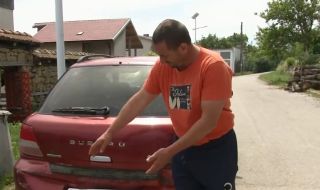 В Антоново мъж умишлено блъсна и влачи автомобил на общински съветник