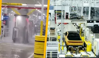 Служител на Rivian разказва как за секунди наводнява фабриката на компанията (ВИДЕО)