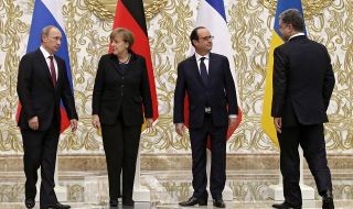 Путин обвини пред Меркел Киев в провокации в Източна Украйна