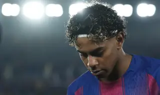 Ламин Ямал с обещание към Атлетико Мадрид след поражението на Барселона