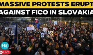 Thousands protest in Slovakia against the policies of the ruling party VIDEO 