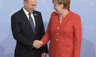 Телефонна дипломация между Меркел и Путин