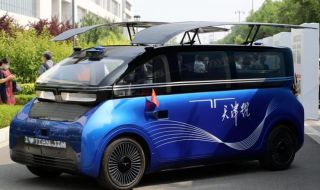 Китайци направиха кола, която се задвижва изцяло от слънцето (ВИДЕО)