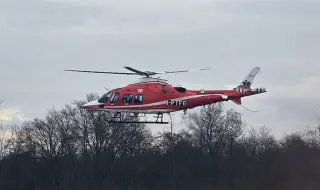 Тестваха петия български медицински хеликоптер