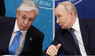 Президентът на Казахстан направи безпрецедентен коментар в присъствието на Путин: експерт смята, че това е послание от Китай за спиране на войната