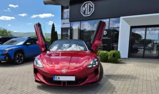 Продадоха първия роудстър MG Cyberster в България