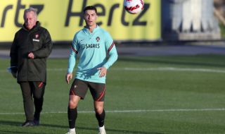 Роналдо надъха съотборниците си за мача с Турция