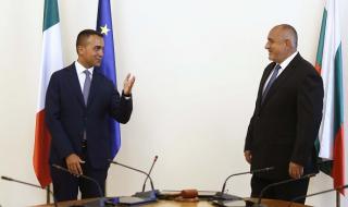 Борисов се срещна с външния министър на Италия