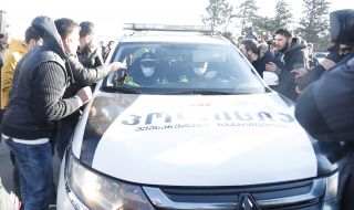 В Грузия арестуваха лидера на основната опозиционна сила