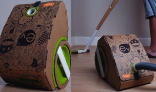 Еко-прохосмукачка от картон