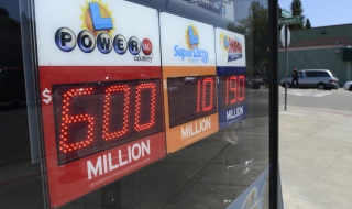 Джакпот от $ 590 милиона спечелен от лотария във Флорида