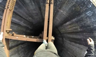 На 280 метра над земята (ВИДЕО)