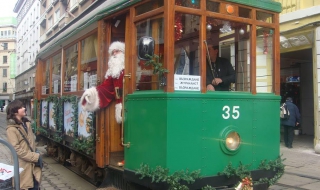 „Коледна феерия – 2015” в ретротрамвай
