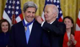 Джо Байдън връчи "Медала на свободата" на 19 видни личности ВИДЕО