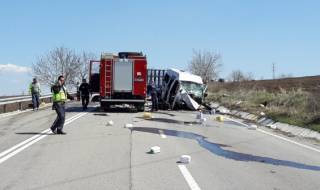 Тежка катастрофа взе жертва на пътя Русе-Варна