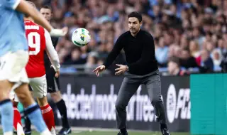 Авиокомпания се майтапи с Арсенал и Микел Артета