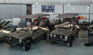 Ineos представи заводски "джип" за сафари