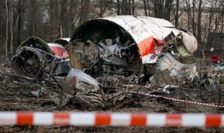 Следи от взрив в самолета на Качински (ВИДЕО)