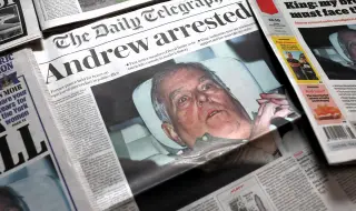 Появи се първа СНИМКА на бившия принц Андрю от ареста