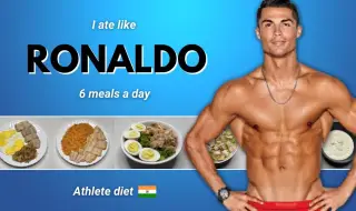 Check out Cristiano Ronaldo's raw diet 
