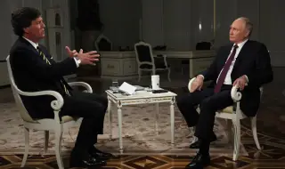 Зеленски за интервюто на Путин: Два часа глупости