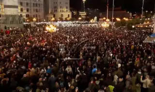 Хиляди протестираха в Скопие заради трагедията в Кочани