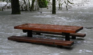 Сена с рекордно високи води