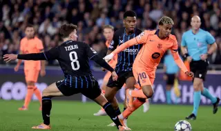 Брюж и Барселона със зрелищно 3:3 в Шампионската лига