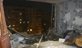 Четирима пострадаха при руски удари с дронове по Харков