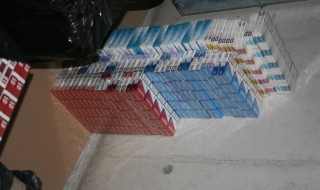 Иззеха 20 хиляди кутии контрабандни цигари