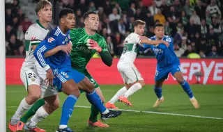 Елче шокира Реал Мадрид на два пъти и спря лидера в Ла Лига 