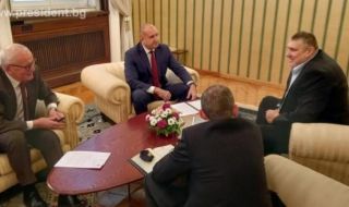 Президентът Румен Радев обсъди с Любо Ганев възможността София да приеме финалите на Шампионската лига
